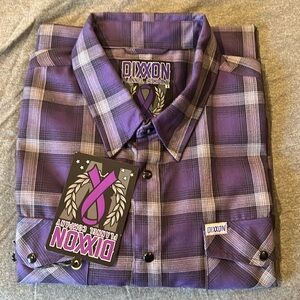 DIXXON - BRAXTON Flannel Shirt - Men's XXL. No bag